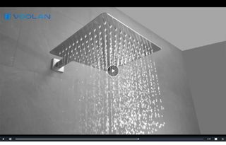 Cabezal Ducha Lluvia Cuadrado 40x40cm