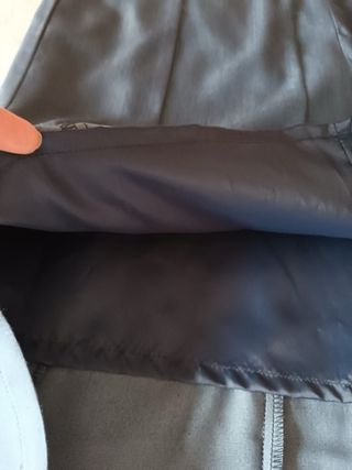 (50) falda tablas corte tulipán mujer nueva