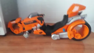 Moto Action Man Naranja