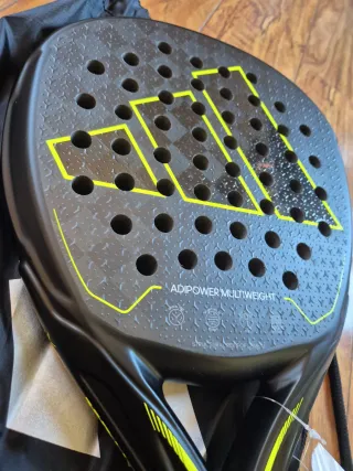 2 Palas Adidas Adipower Multiweight + Bolsas