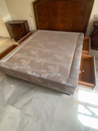 Base Tapizada Reforzada Somier