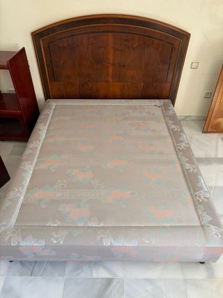 Base Tapizada Reforzada Somier