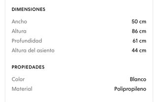 Silla Panton Vitra Blanca