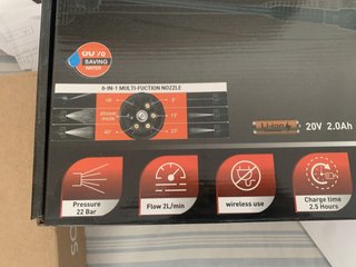 Hidrolimpiadora Inalámbrica Destman, tipo KARCHER