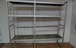Estanterías modulares aluminio nevera 1,90x2m