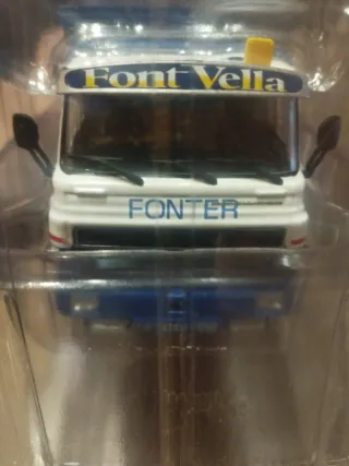 Maqueta Camión Font Vella 1:24+caja