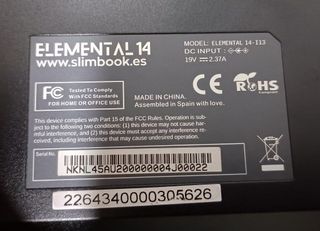 Portatil Ultrabook Intel i7