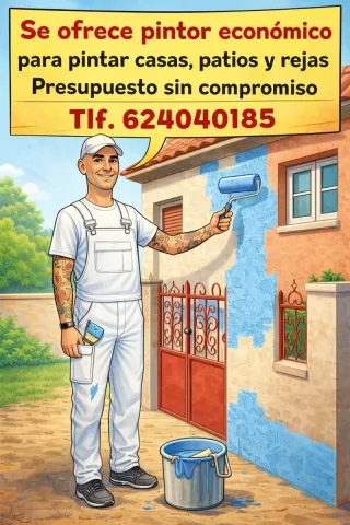 Se ofrece Pintor