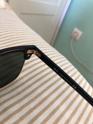 Gafas de sol Ray-Ban Clubmaster Marrón/Dorado