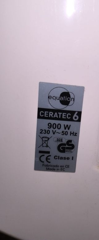 Radiador Equation Ceratec  Programable