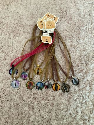 Collares con colgante de ojo