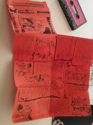 Maniática Vitaminas A Cassette Punk Rock