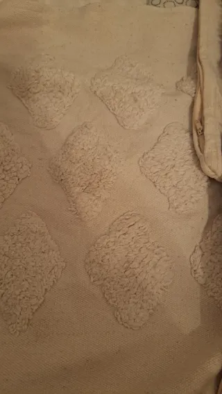 Fundas de cojín beige