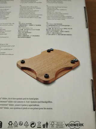 Tabla Thermomix® Slider Vorwerk