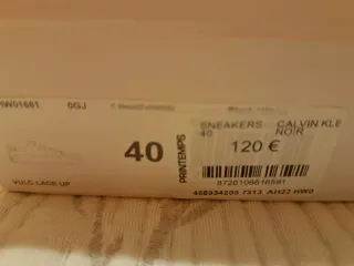 Tenis Calvin Klein Negros