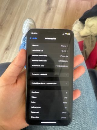 iPhone XS Nero