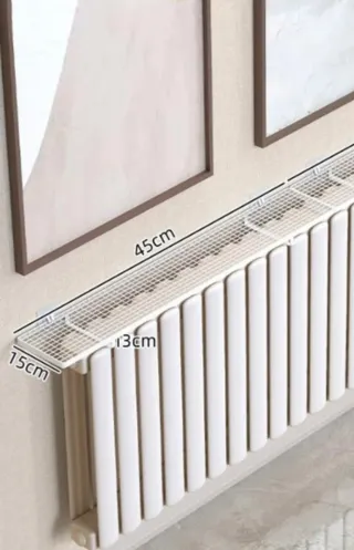 Confezione di griglie per radiatore Baldas 45x15cm