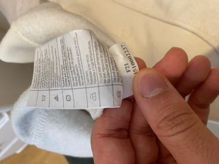 Sudadera Carhartt Blanca Logo Talla M