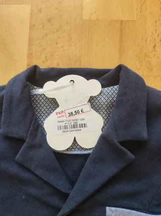 Chaqueta bebé Tous azul