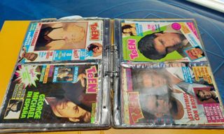 Lote de pegatinas de los 80 - 90's. Super Pop, Super Teen, Tele Indiscreta, Pronto.