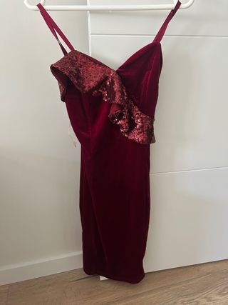 Vestido fiesta lentejuelas