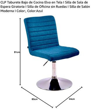 2 Sillas Giratorias Tapizadas