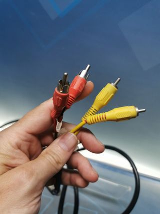 cable especial,  "ladron" multiple euroconector + componentes