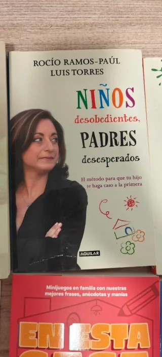 Varios títulos libros de educación y crianza