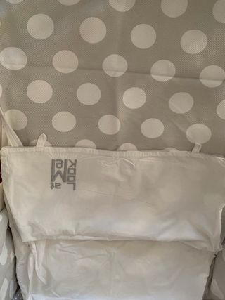 Minicuna Cotinfant+3 juegos de sábanas+2 protector