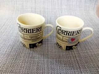 Tazzine Vintage La Domenica del Corriere