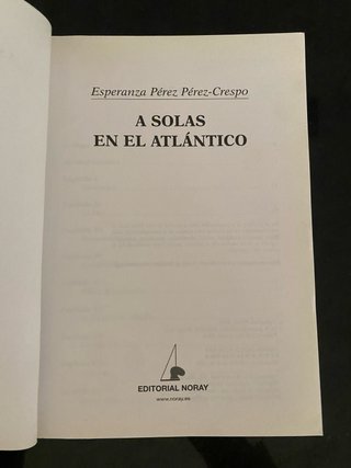 A solas con el Atlántico, primera edición, 2008
