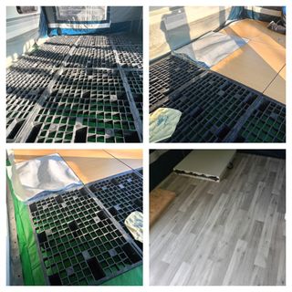 Packs nuevos de palet pvc + tablex madera melamina