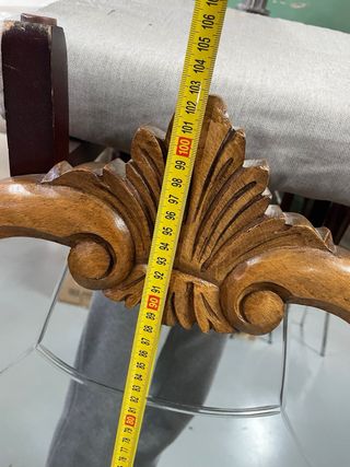 Espejo antiguo madera y cristal