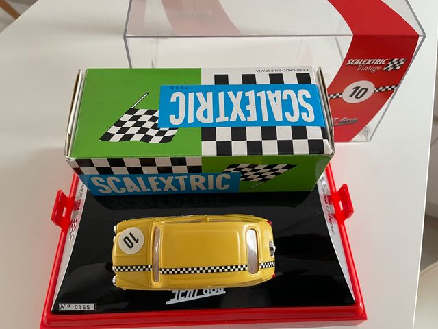 Scalextric Seat 600 Amarillo Vintage