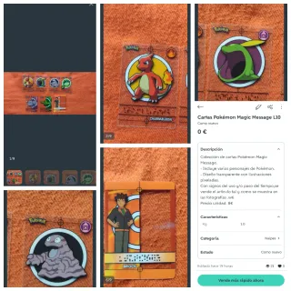 Lote Tazos Pokémon y Cartas