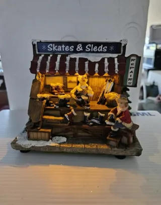 Puesto Navideño Patinaje y Trineo