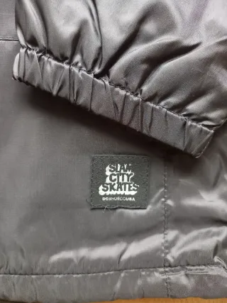 DC Shoes Corta Vento Impermeável Preto/Cinza