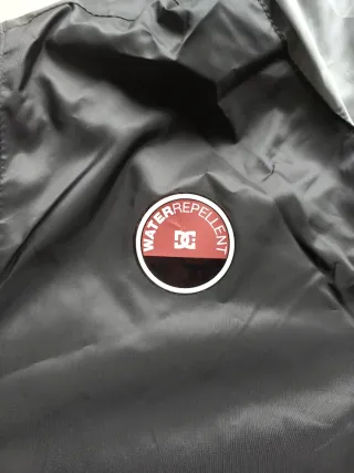 DC Shoes Corta Vento Impermeável Preto/Cinza