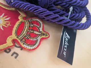 Escudo y cíngulo Hermandad Los Gitanos