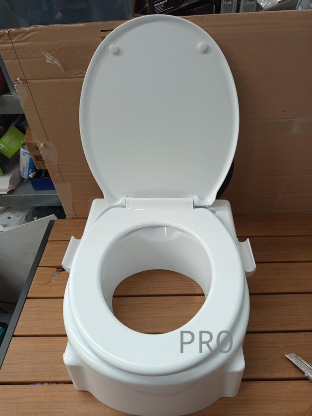 Mobiclinic®, Elevador wc para adultos con reposabrazos, Tajo, 19 cm.