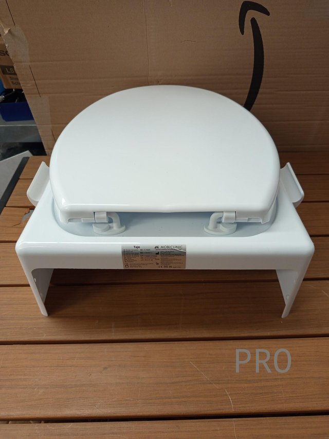 Mobiclinic®, Elevador wc para adultos con reposabrazos, Tajo, 19 cm.