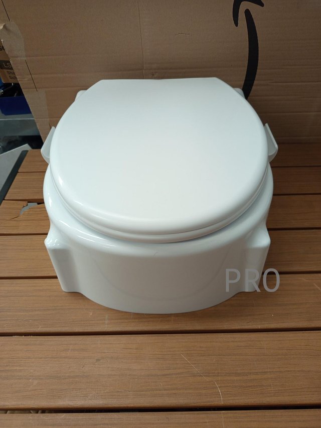 Mobiclinic®, Elevador wc para adultos con reposabrazos, Tajo, 19 cm.
