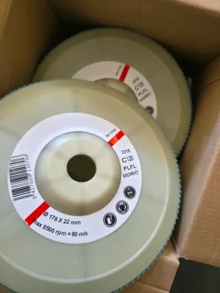 Disco pulidorVidrio 178mm