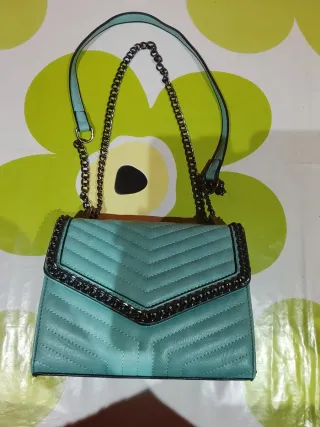 Bolso precioso color teal