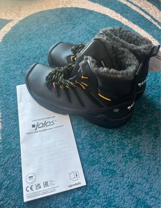 Botas de seguridad y frío negras