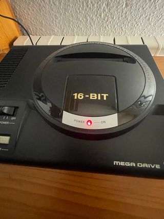 Sega Mega Drive Consola Negra