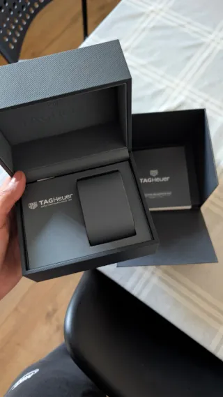 Tag Heuer Aquaracer bisel negro, FULL SET.
