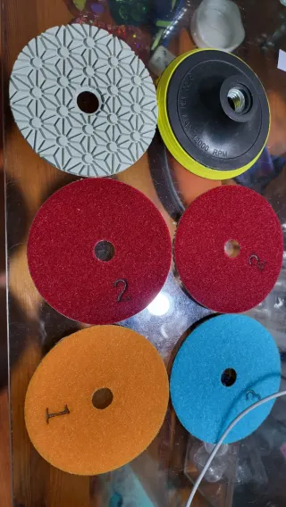 Discos de pulido para amoladora