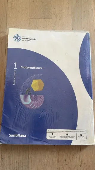 Libro+ ejercicios matemáticas 1 bachillerato