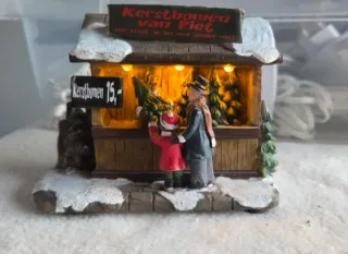 Puesto Navideño Arboles Kerstbomen van Piet